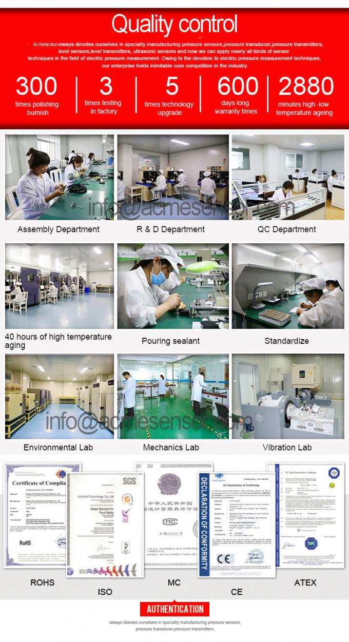Xi'an  Acme Measurement & Control Co., Ltd. ضبط الجودة