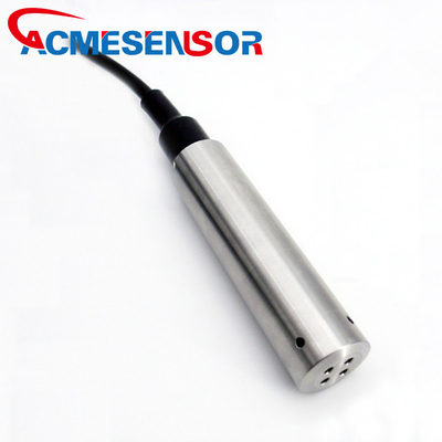مستشعر AcmeSensor طويل المدى لخزان المياه مستشعر مستوى الماء مستشعر مستوى البئر الغاطس مستشعر عمق البئر 4-20ma RS485 0-10 فولت
