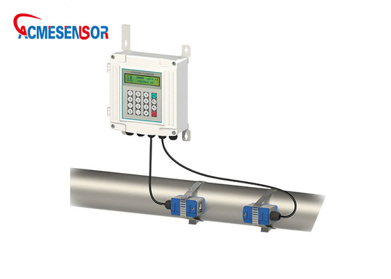 مقياس التدفق الرقمي بالموجات فوق الصوتية المثبت على الحائط DN80-DN200 4-20mA أجهزة الإنذار التتابع مستشعر العمق بالموجات فوق الصوتية